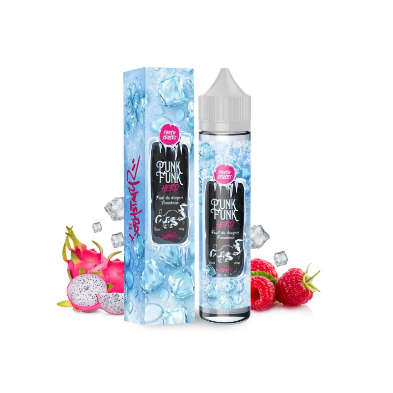 Fruit du Dragon Framboise 50ml - Fresh Series - Punk Funk Hero - 0mg   AFROKING VAP
