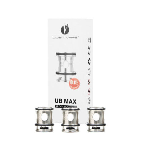 Rsistances UB Max (x3) Lost Vape  AFROKING VAP