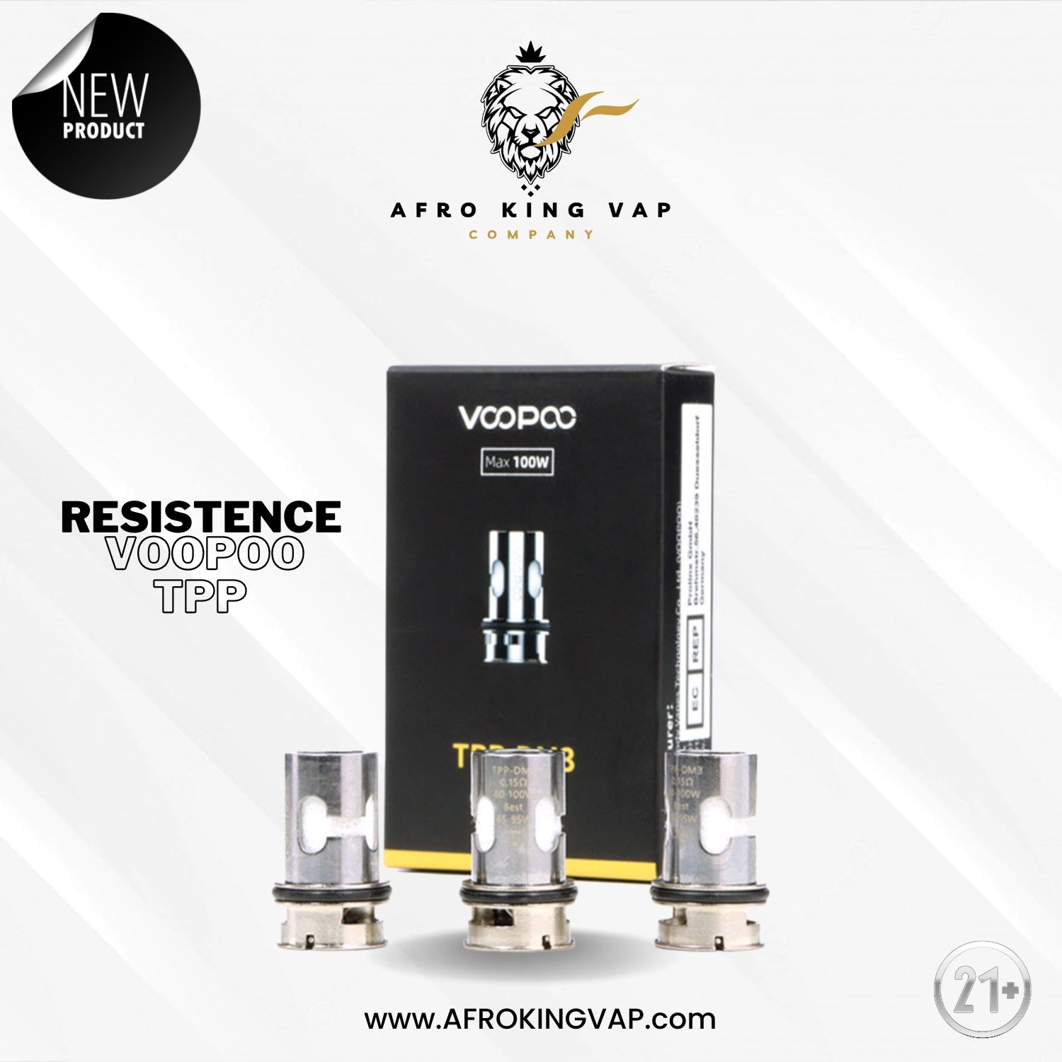 Rsistances TPP VOOPOO  AFROKING VAP