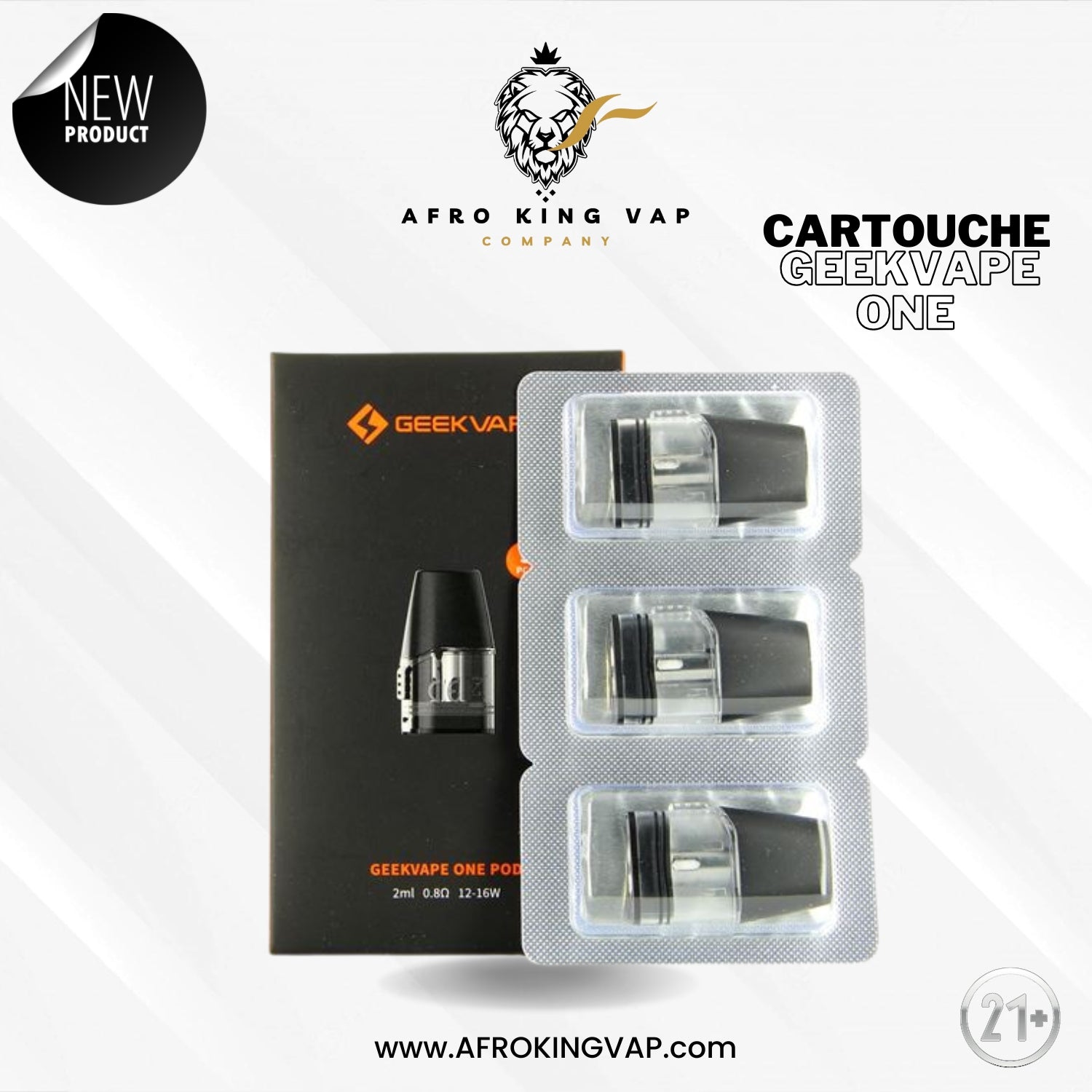 Rsistance One Pod - Geekvape AFROKING VAP Rsistance One Pod - Geekvape AFROKING VAP