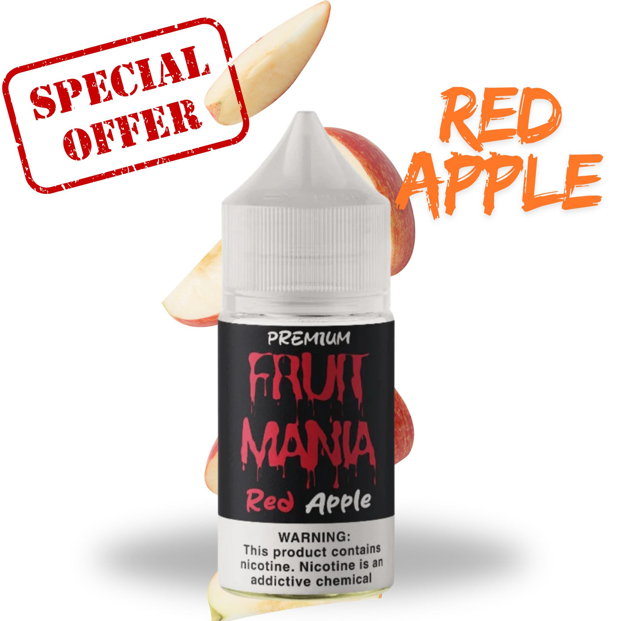 Fruit Mania Red Apple 30ml AFROKING VAP Fruit Mania Red Apple 30ml AFROKING VAP