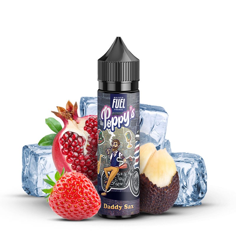 Daddy Sax 50ml - Poppy's - 0mg
