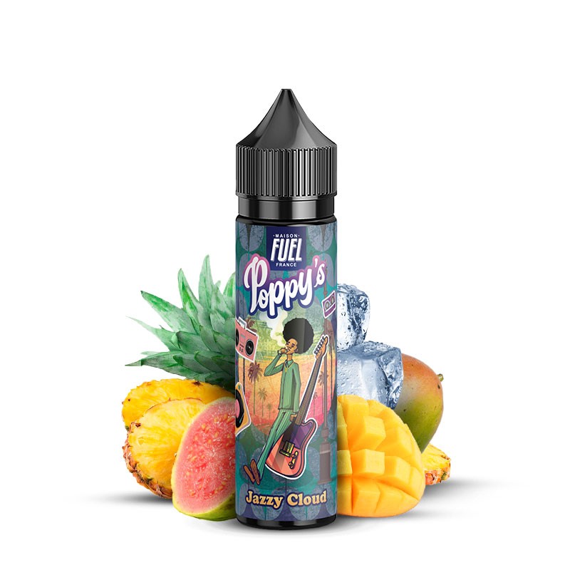 Jazzy Cloud 50ml - Poppy's OMG NICOTINE