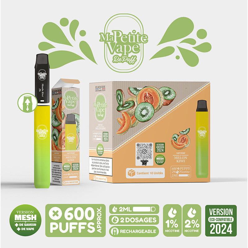 Kit RePuff - Ma Petite Vape - Dosage Nicotine : 10mg