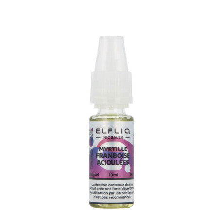 ELFLIQ Nic Salt 10ml 10mg - Elfbar - Saveur : Myrtille