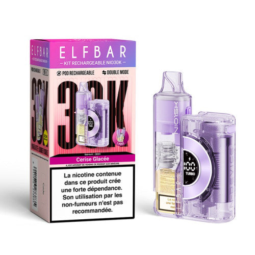 NIO30K Cerise Glacée 30000 Puffs - ELFABAR