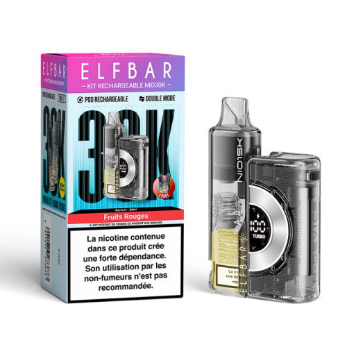 NIO30K Fruits Rouges 30000 Puffs - ELFABAR