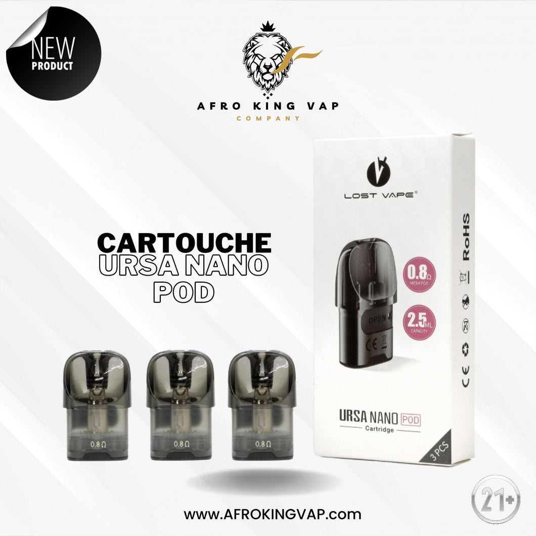 Cartouche LostVape Ursa Nano Pod - VENDU PAR UNITE